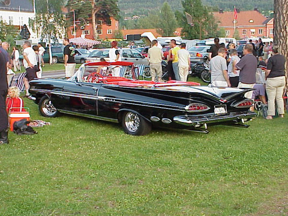 In 1959 the GM styling got even more radical as seen on the Chevy Impala 